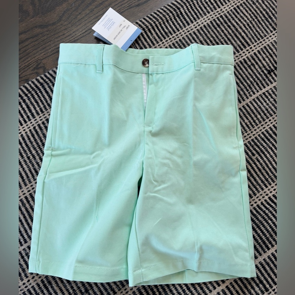 NWT - Bella Bliss Boys Twill shorts - Mint - size 10